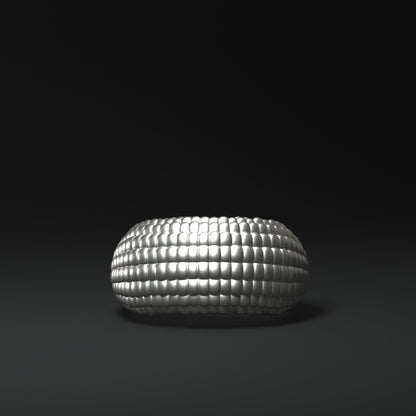 Wide silver ring | CORN