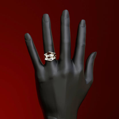 Grande bague en argent | CROWN SPLASH