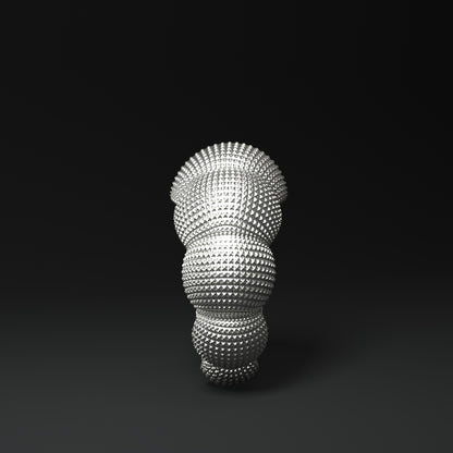 Anillo de plata con diseño llamativo | CÚPULAS ESTRUCTURADAS