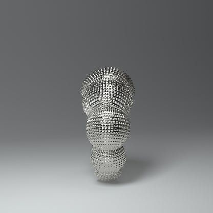 Anillo de plata con diseño llamativo | CÚPULAS ESTRUCTURADAS