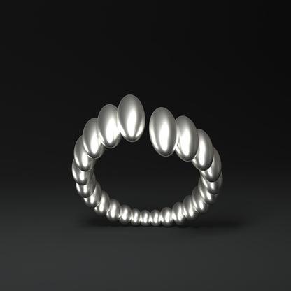 Silberring | ELLIPSOIDEN
