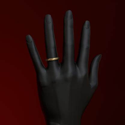  Anillo de oro de 14 quilates | ANILLOS INFINITOS