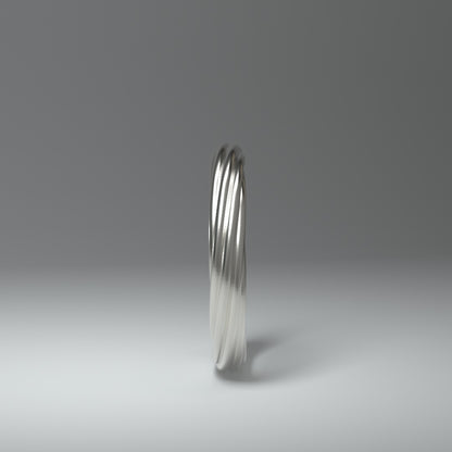  Bague étroite en argent | ANNEAUX INFINIS
