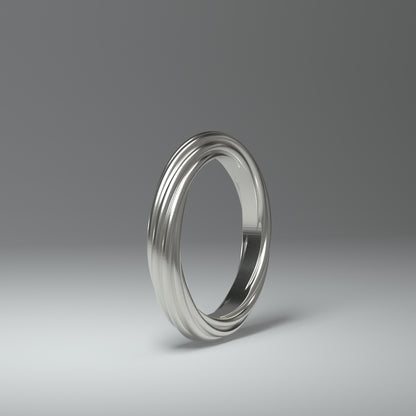  Bague étroite en argent | ANNEAUX INFINIS