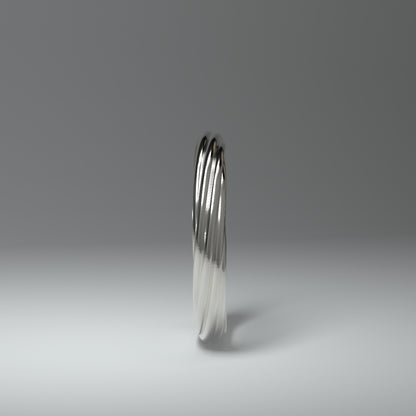  Bague étroite en argent | ANNEAUX INFINIS