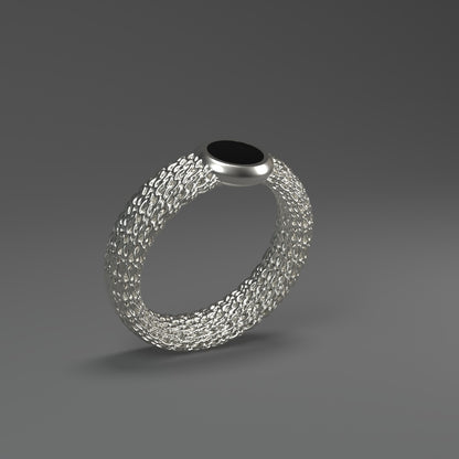 Silberring | STRICKMUSTER