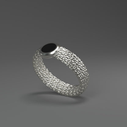 Silberring | STRICKMUSTER