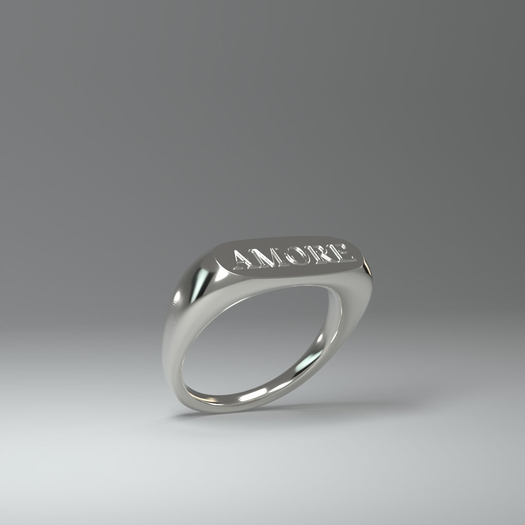  Anillo de plata | AMORE
