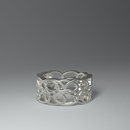 Silver ring | INTERTWINED RINGS