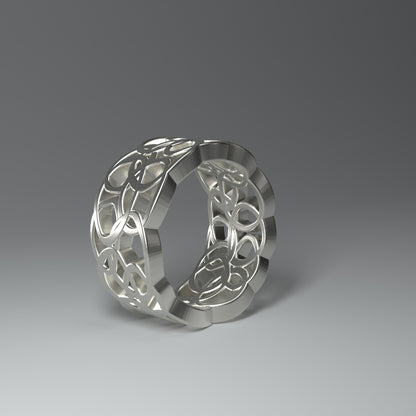 Silver ring | INTERTWINED RINGS