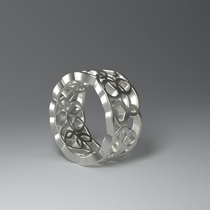 Silver ring | INTERTWINED RINGS