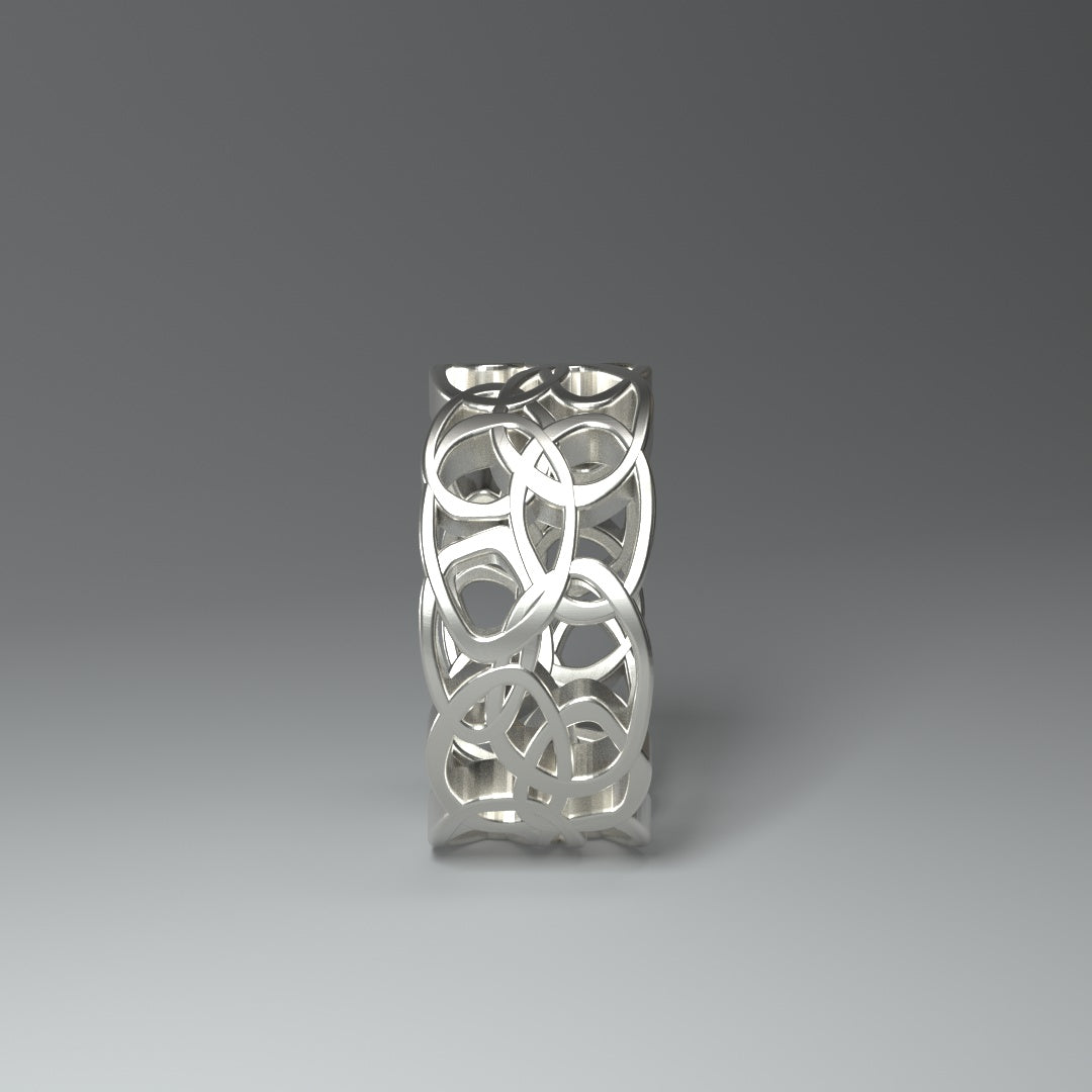 Silver ring | INTERTWINED RINGS
