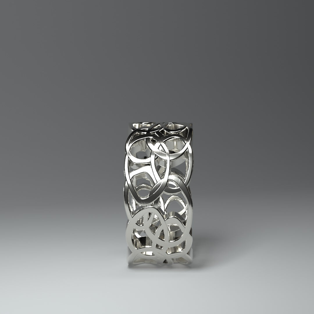 Silver ring | INTERTWINED RINGS