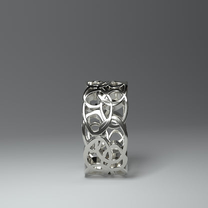 Silver ring | INTERTWINED RINGS