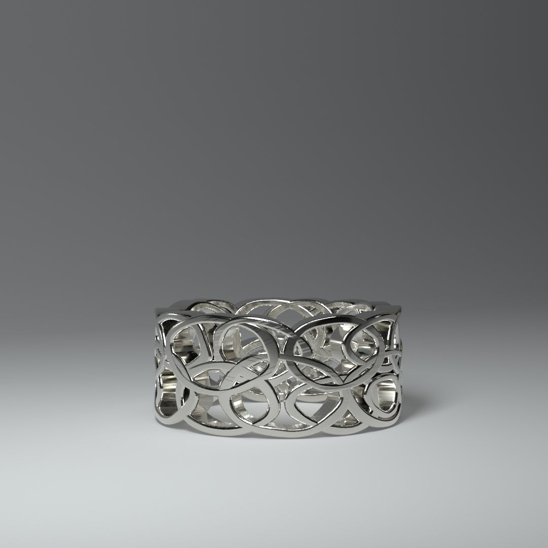 Silver ring | INTERTWINED RINGS