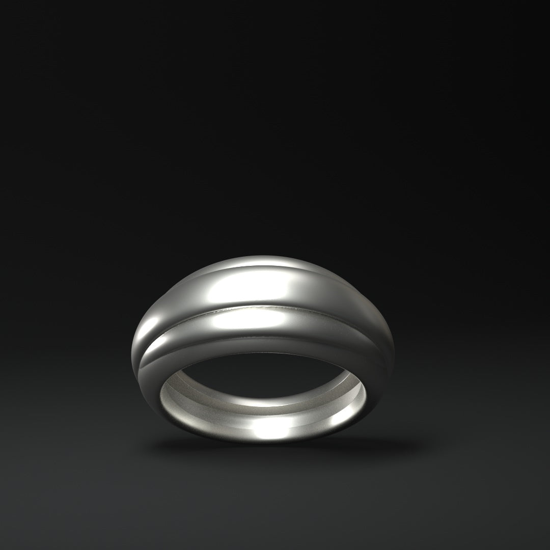 Silberring  | RINGS ON RING