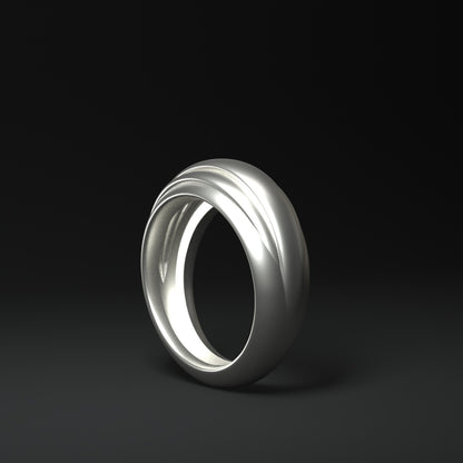 Silberring  | RINGS ON RING