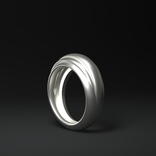Silberring  | RINGS ON RING