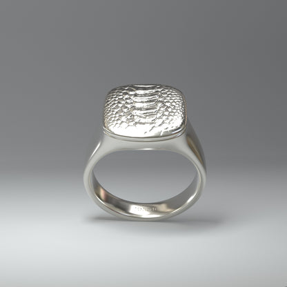 Siegelring silber | KROKOMUSTER