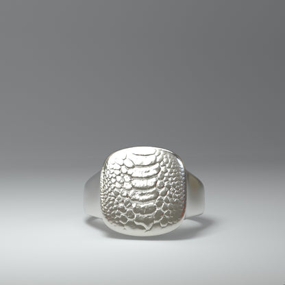 Siegelring silber | KROKOMUSTER