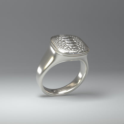 Siegelring silber | KROKOMUSTER