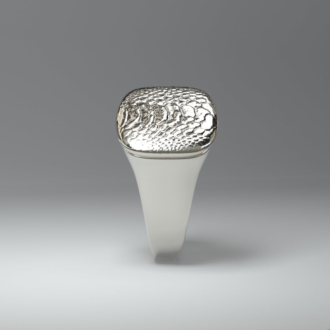 Siegelring silber | KROKOMUSTER