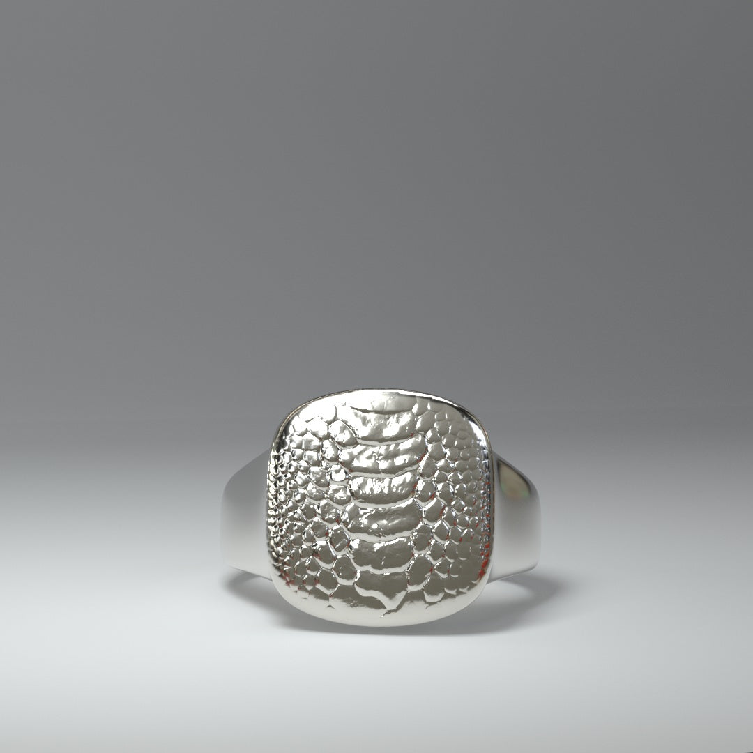 Siegelring silber | KROKOMUSTER