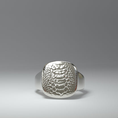 Siegelring silber | KROKOMUSTER