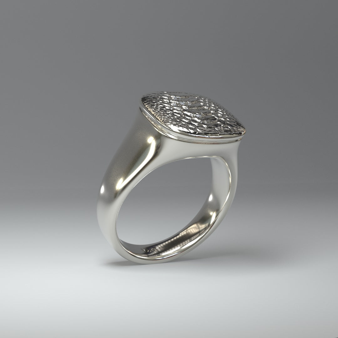Siegelring silber | KROKOMUSTER