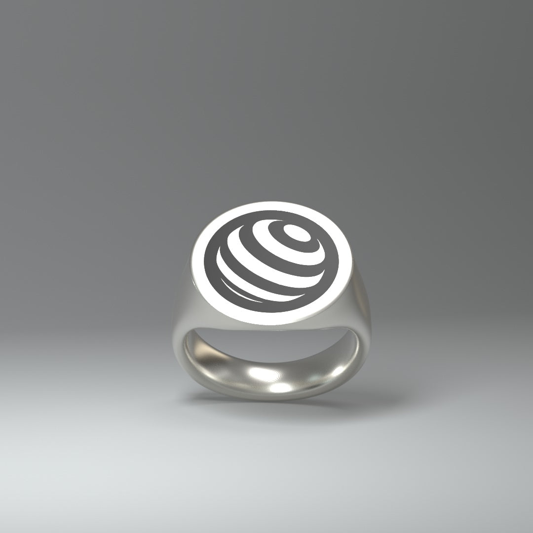Signet ring | STYLISED SPHERE