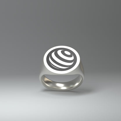 Signet ring | STYLISED SPHERE