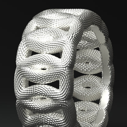  Bague large | CERCLES STRUCTURÉS