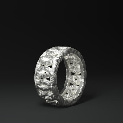  Bague large | CERCLES STRUCTURÉS