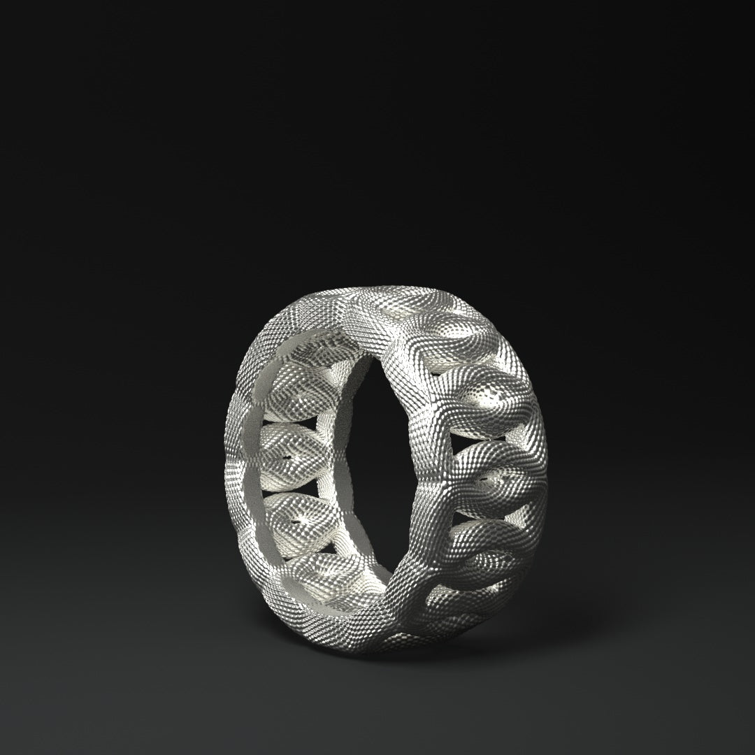  Bague large | CERCLES STRUCTURÉS