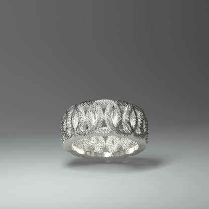  Bague large | CERCLES STRUCTURÉS