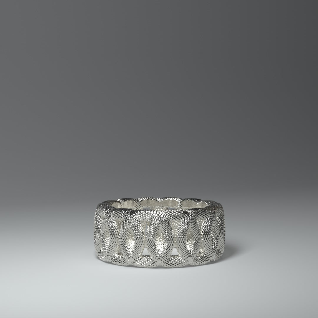  Bague large | CERCLES STRUCTURÉS