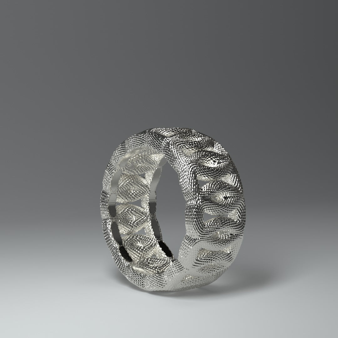  Bague large | CERCLES STRUCTURÉS