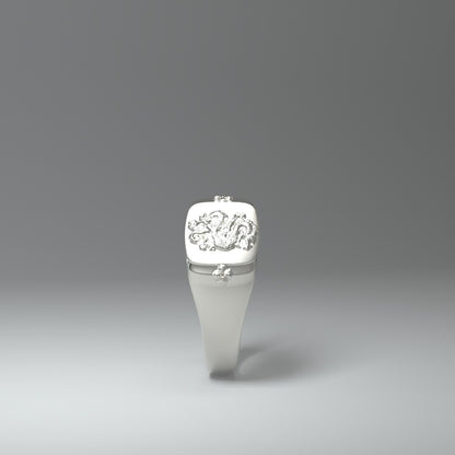  Signet ring silver | DRAGON