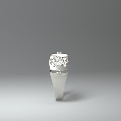  Signet ring silver | DRAGON