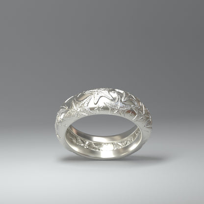 Silberring  "seastars" - TOJOMI