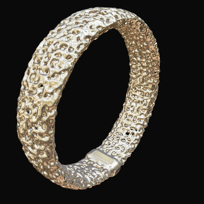 14 Karat Gelbgold Ring "coral" in 3D-Ansicht. Bewege den Ring mit Maus oder Finger (mobile) in jede gewünschte Position.