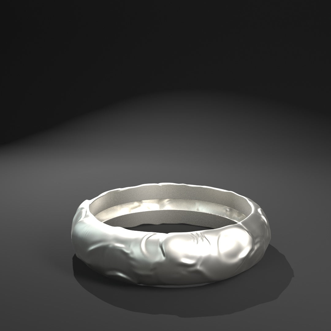 Brazalete "plata manchada"