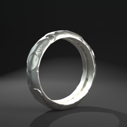 Brazalete "plata manchada"