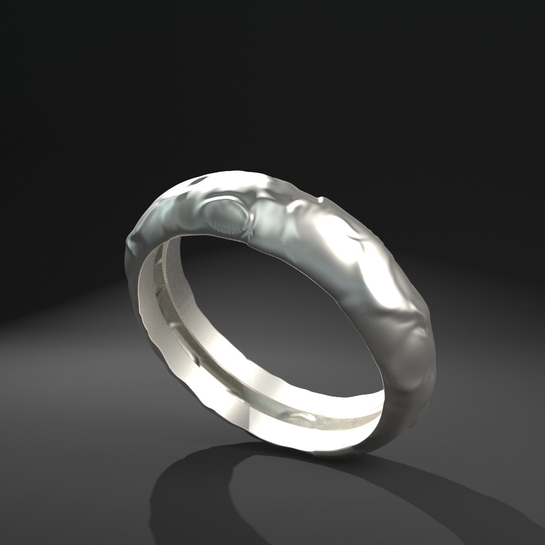 Brazalete "plata manchada"