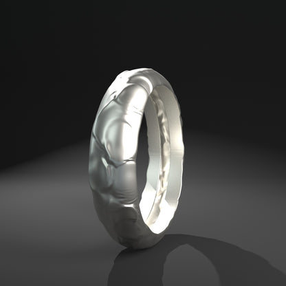 Brazalete "plata manchada"