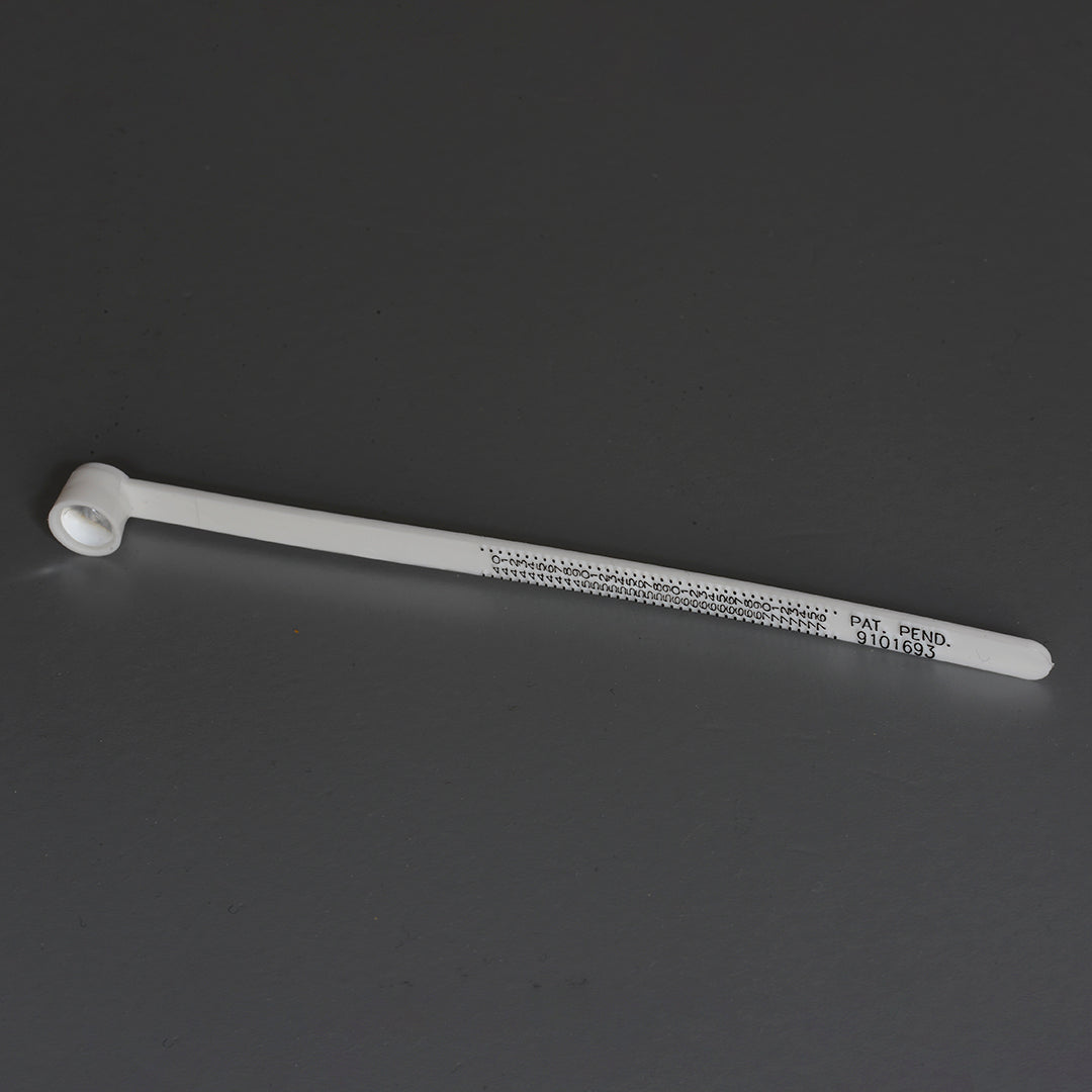 Multisizer to determine the ring size