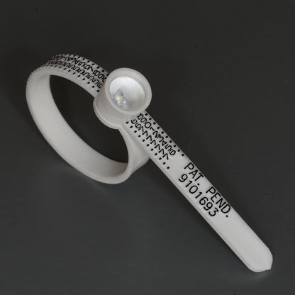 Multisizer to determine the ring size