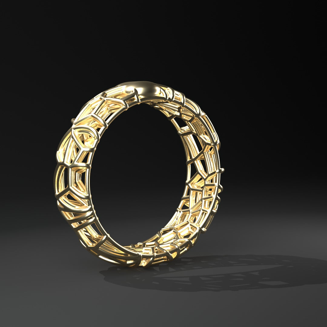 Ring "framework" 14 K Gold (585) - TOJOMI