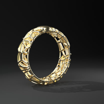 Ring "framework" 14 K Gold (585) - TOJOMI