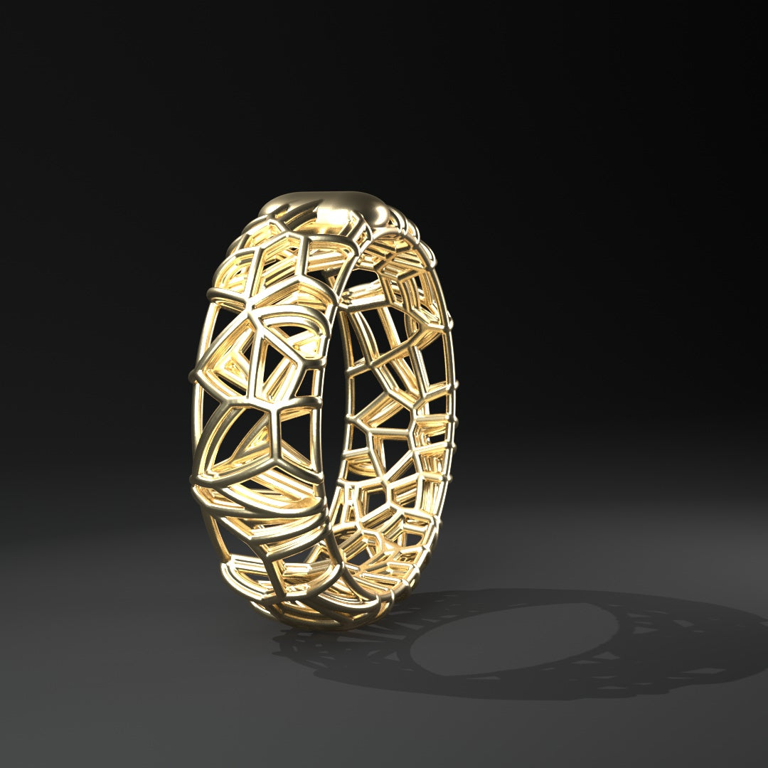 Ring "framework" 14 K Gold (585) - TOJOMI